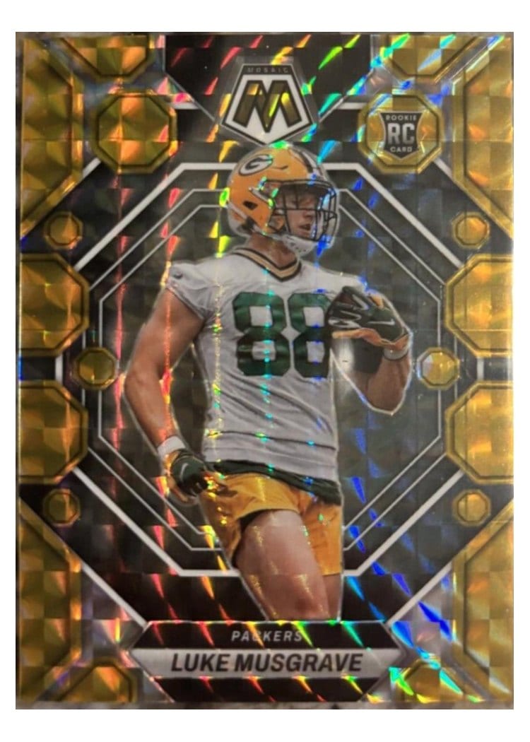 2023 Panini Mosaic Base Set Luke Musgrave #343 card