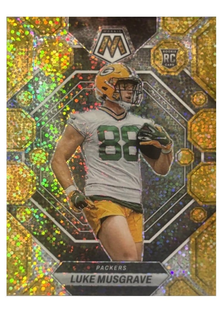 2023 Panini Mosaic Base Set Luke Musgrave #343 card