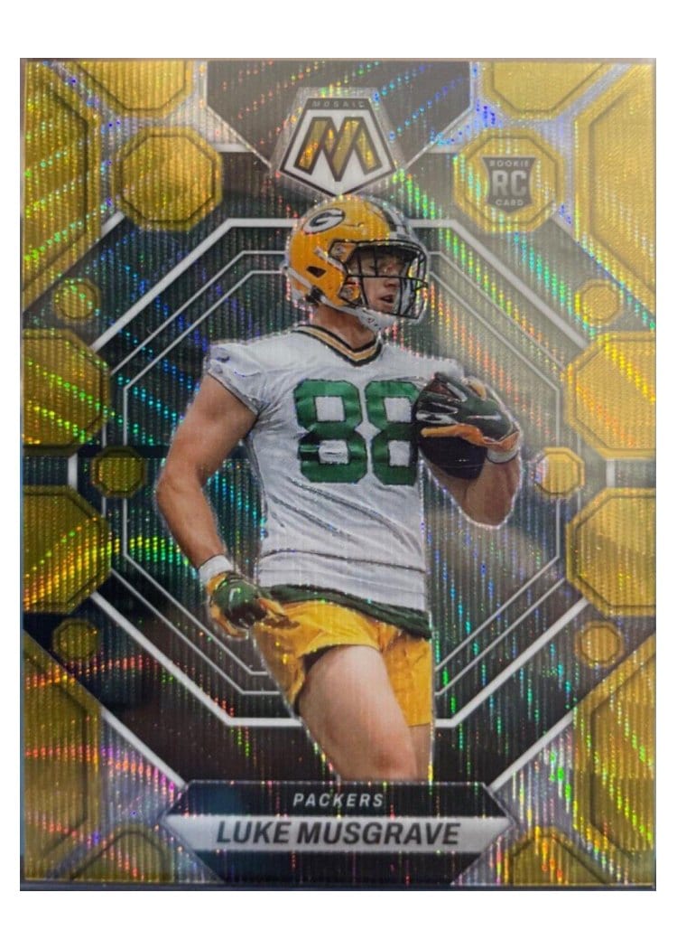 2023 Panini Mosaic Base Set Luke Musgrave #343 card