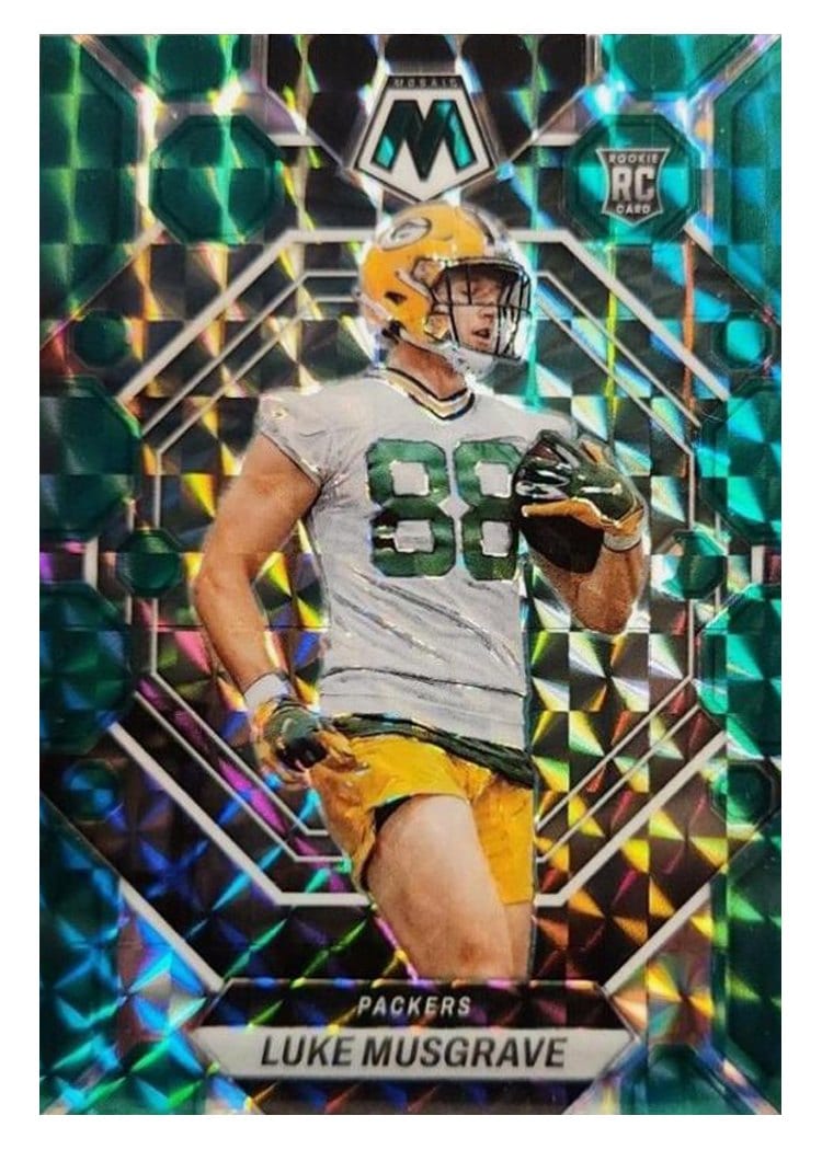 2023 Panini Mosaic Base Set Luke Musgrave #343 card