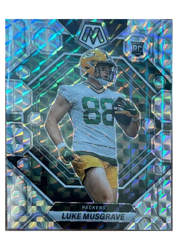 2023 Panini Mosaic Base Set Luke Musgrave #343 card