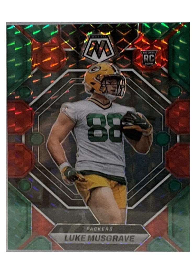 2023 Panini Mosaic Base Set Luke Musgrave #343 card