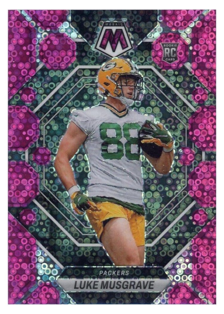 2023 Panini Mosaic Base Set Luke Musgrave #343 card