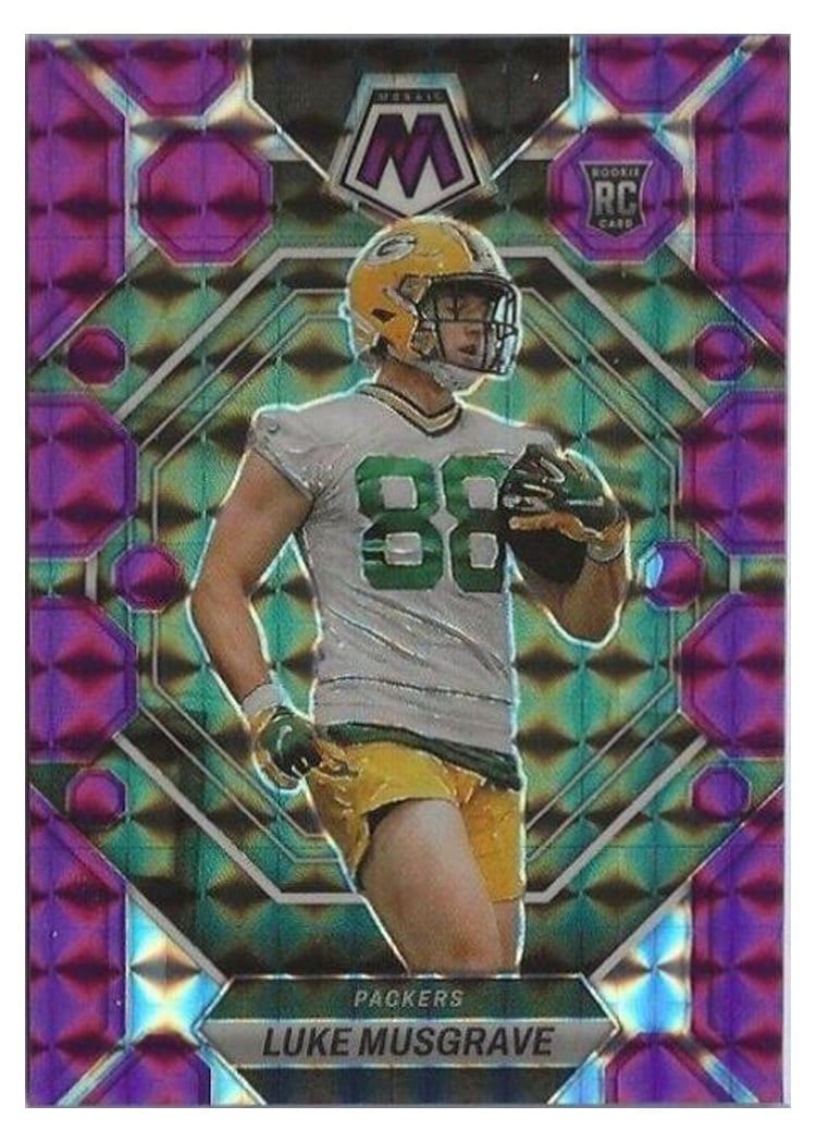2023 Panini Mosaic Base Set Luke Musgrave #343 card