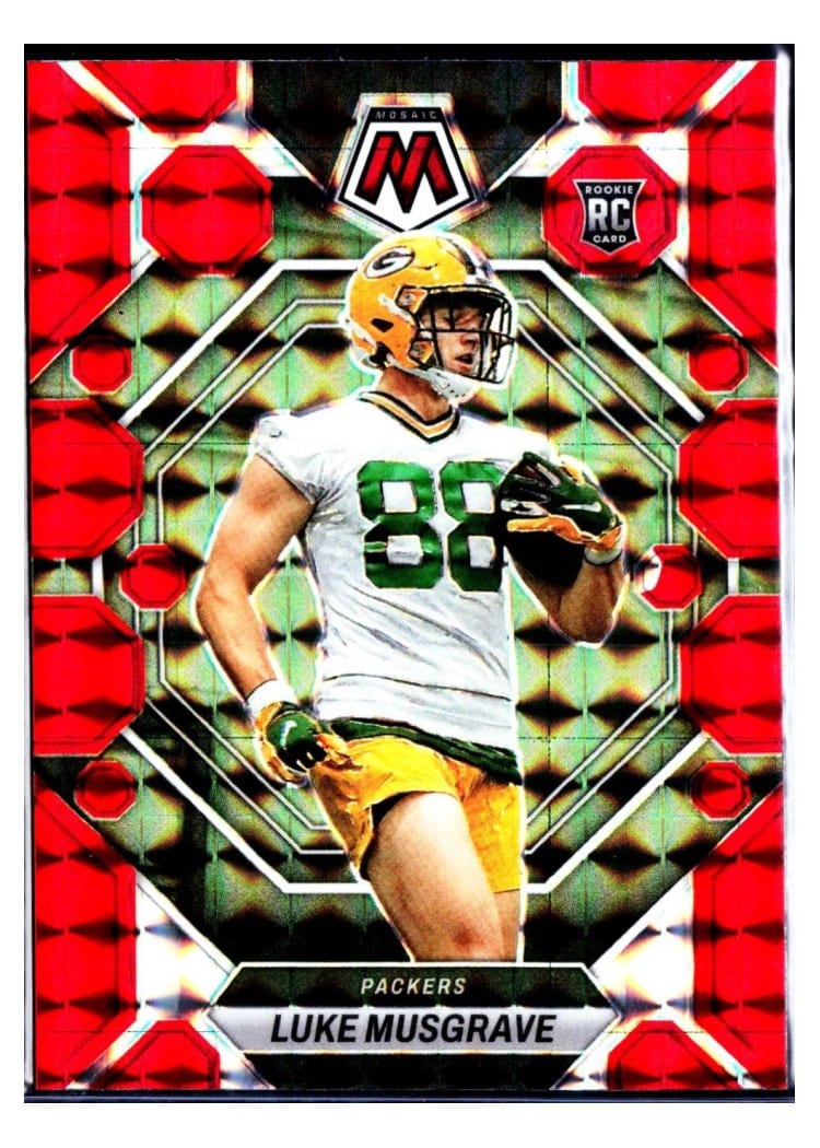 2023 Panini Mosaic Base Set Luke Musgrave #343 card