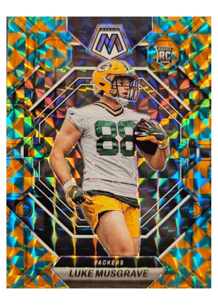 2023 Panini Mosaic Base Set Luke Musgrave Tessellation #343 card