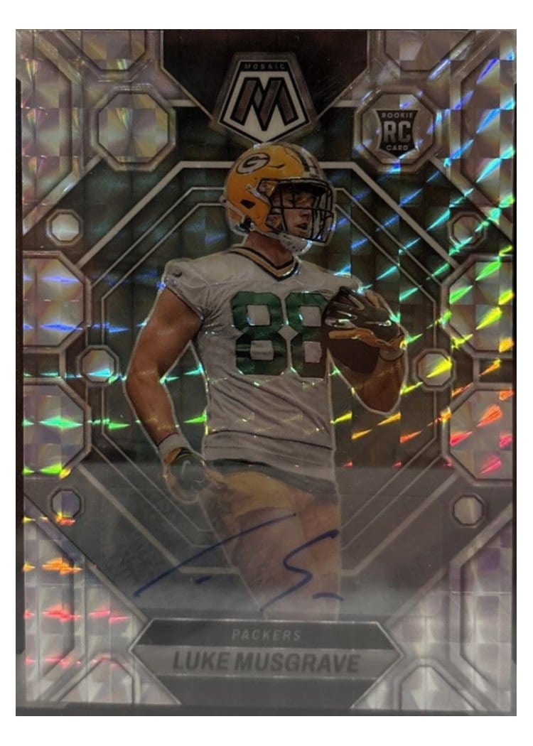 2023 Panini Mosaic Base Set Luke Musgrave #343 card