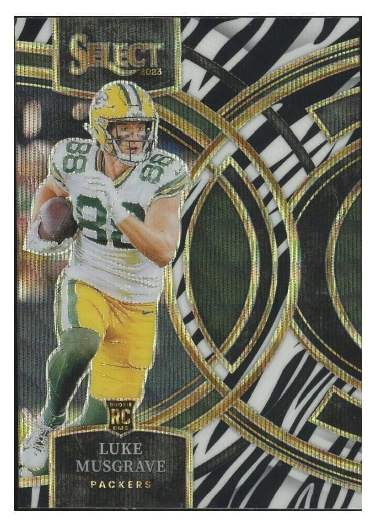 2023 Panini Select Base Set Luke Musgrave #166 card