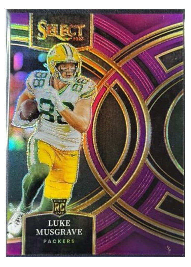 2023 Panini Select Base Set Luke Musgrave #166 card