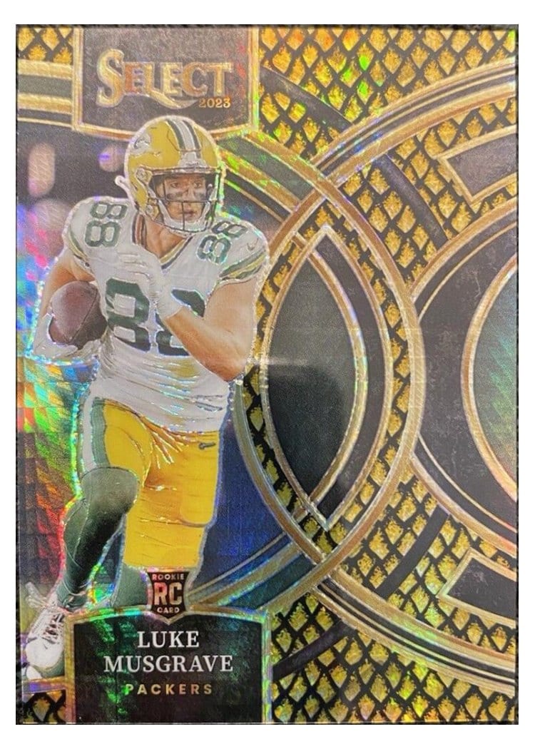 2023 Panini Select Base Set Luke Musgrave #166 card
