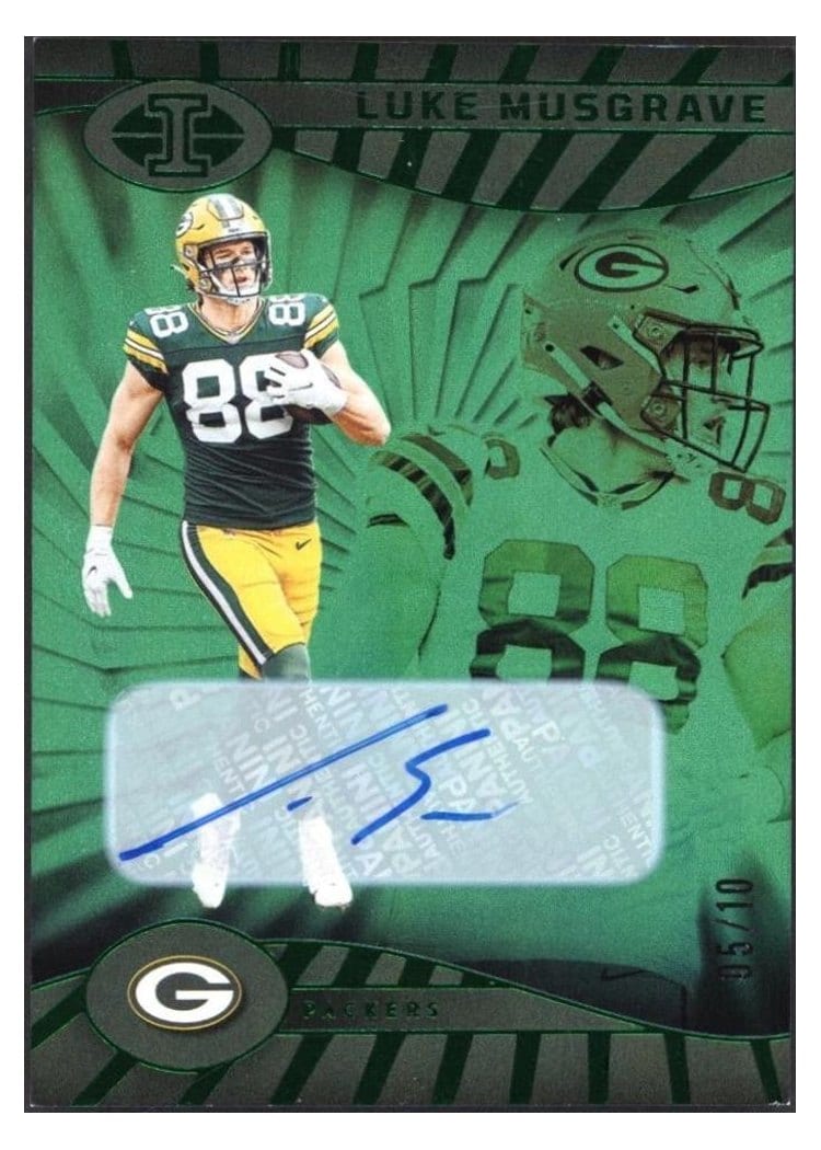 2024 Panini Illusions Base Trophy Collection Signatures Luke Musgrave #31 card