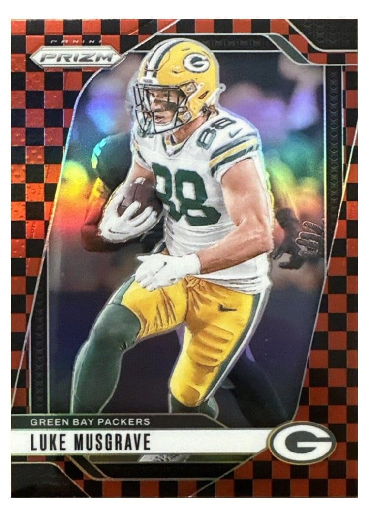 2024 Panini Prizm Base Set Luke Musgrave #105 card