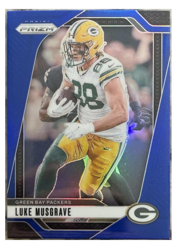 2024 Panini Prizm Base Set Luke Musgrave #105 card