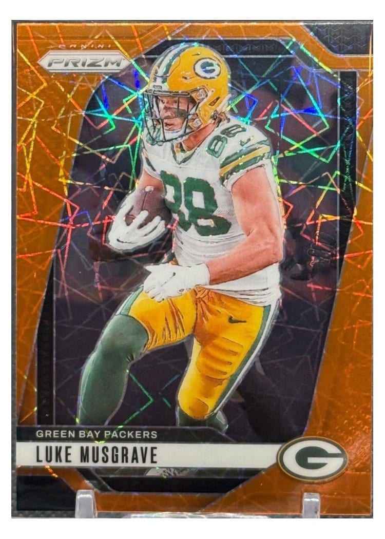 2024 Panini Prizm Base Set Luke Musgrave #105 card