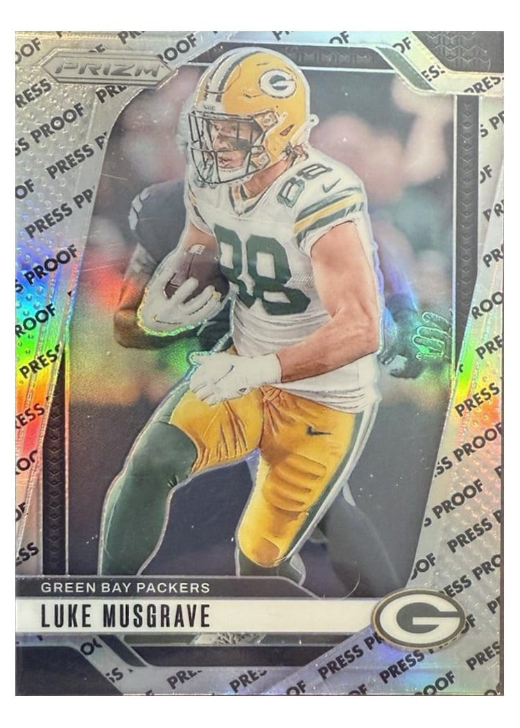 2024 Panini Prizm Base Set Luke Musgrave #105 card