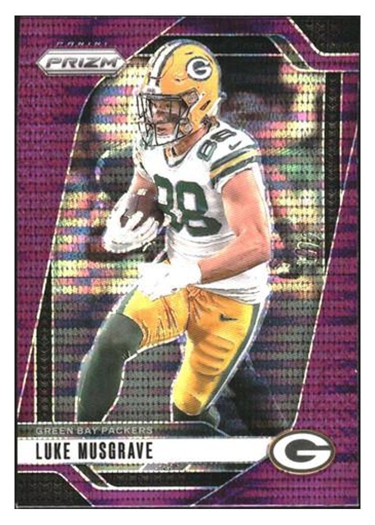 2024 Panini Prizm Base Set Luke Musgrave #105 card