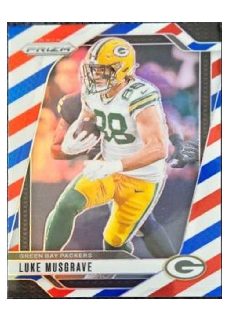 2024 Panini Prizm Base Set Luke Musgrave #105 card
