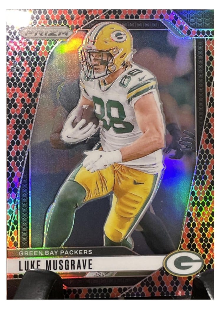 2024 Panini Prizm Base Set Luke Musgrave #105 card