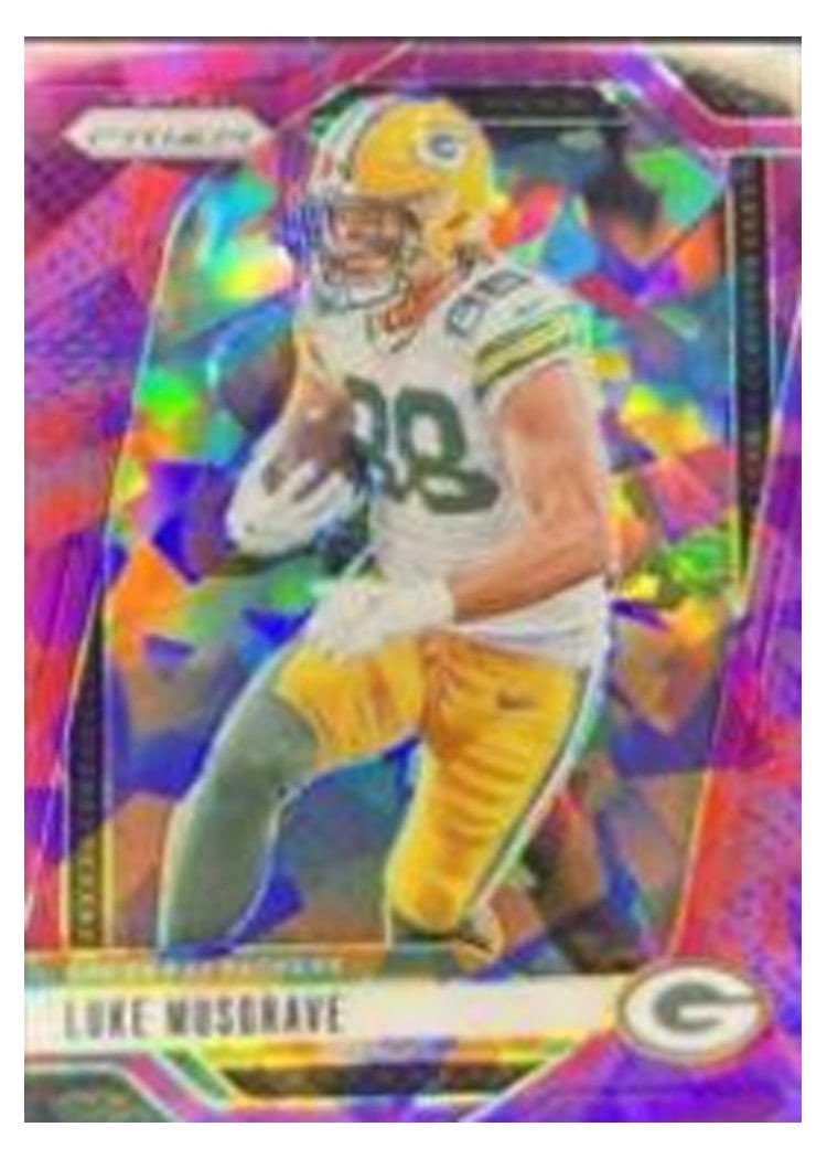 2024 Panini Prizm Base Set Luke Musgrave #105 card