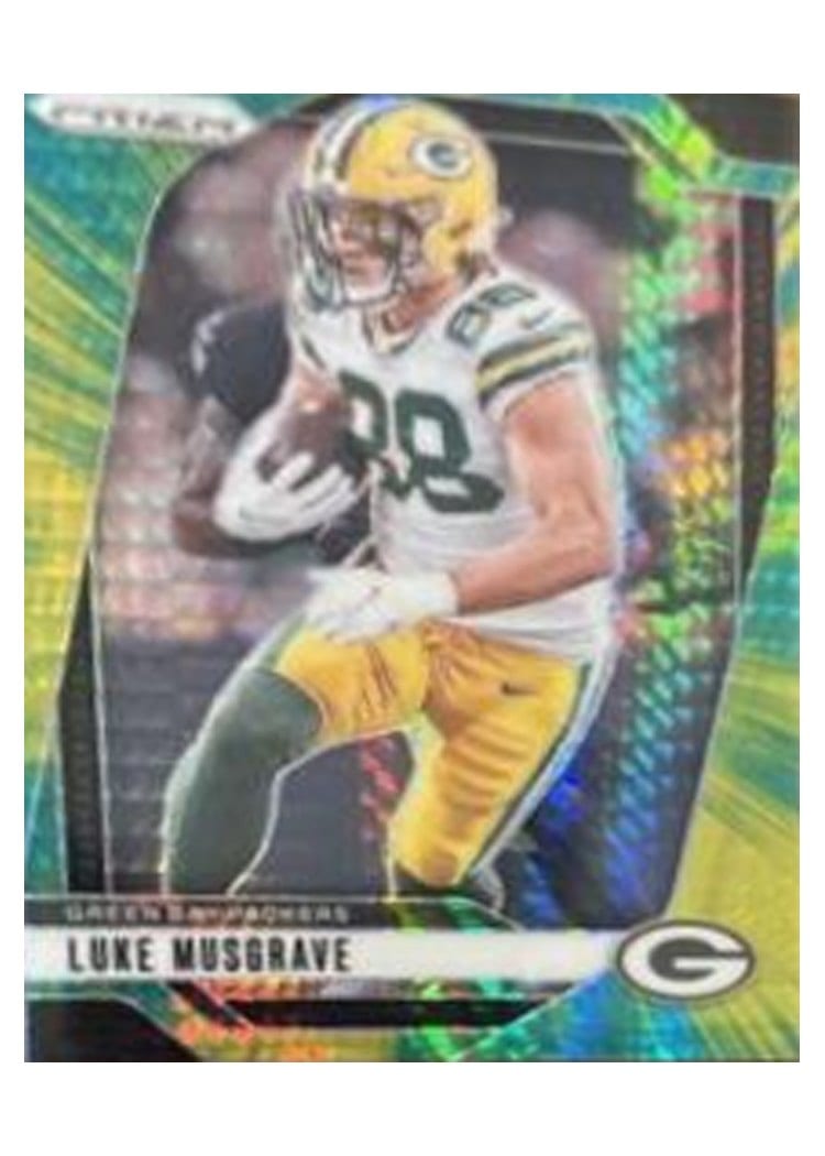 2024 Panini Prizm Base Set Luke Musgrave #105 card