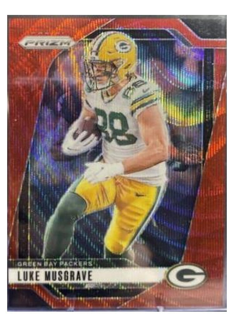 2024 Panini Prizm Base Set Luke Musgrave #105 card