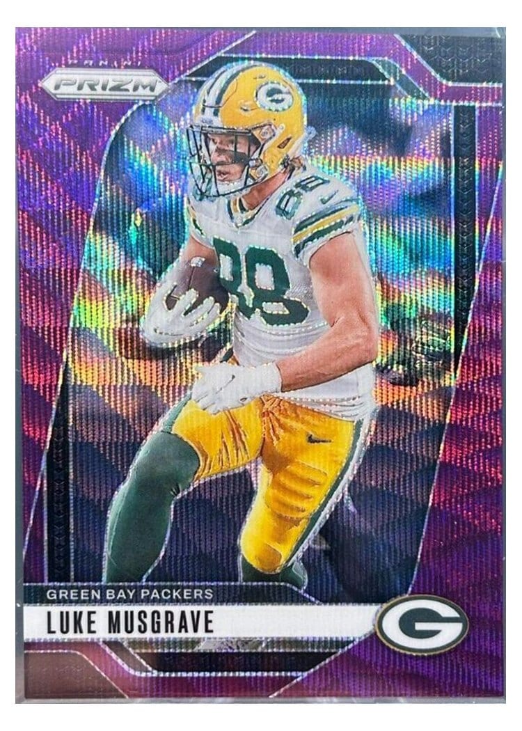 2024 Panini Prizm Base Set Luke Musgrave #105 card