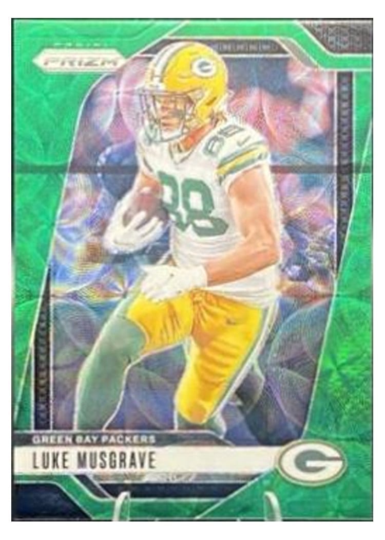 2024 Panini Prizm Base Set Luke Musgrave #105 card