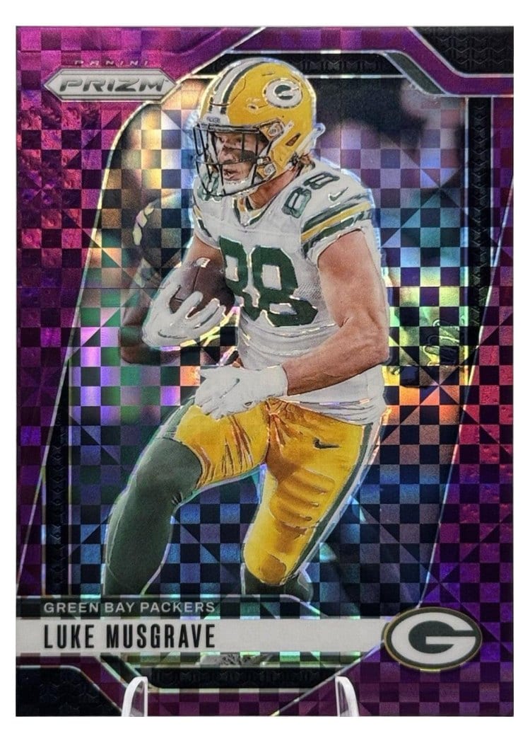 2024 Panini Prizm Base Set Luke Musgrave #105 card