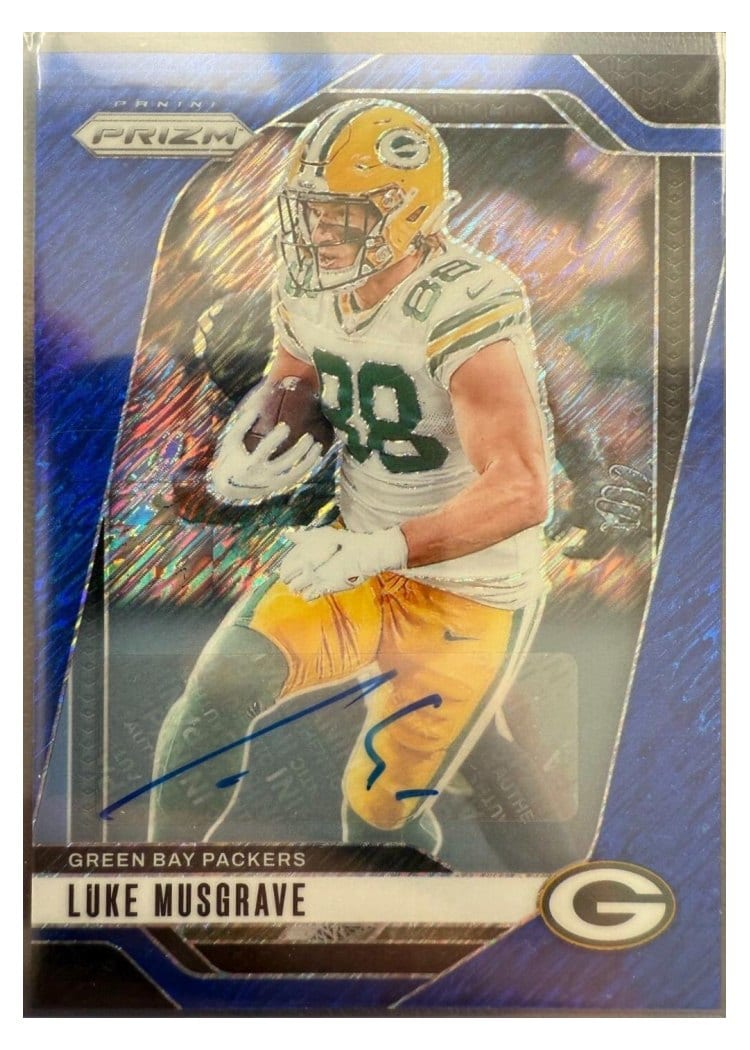 2024 Panini Prizm Base Set Luke Musgrave #105 card