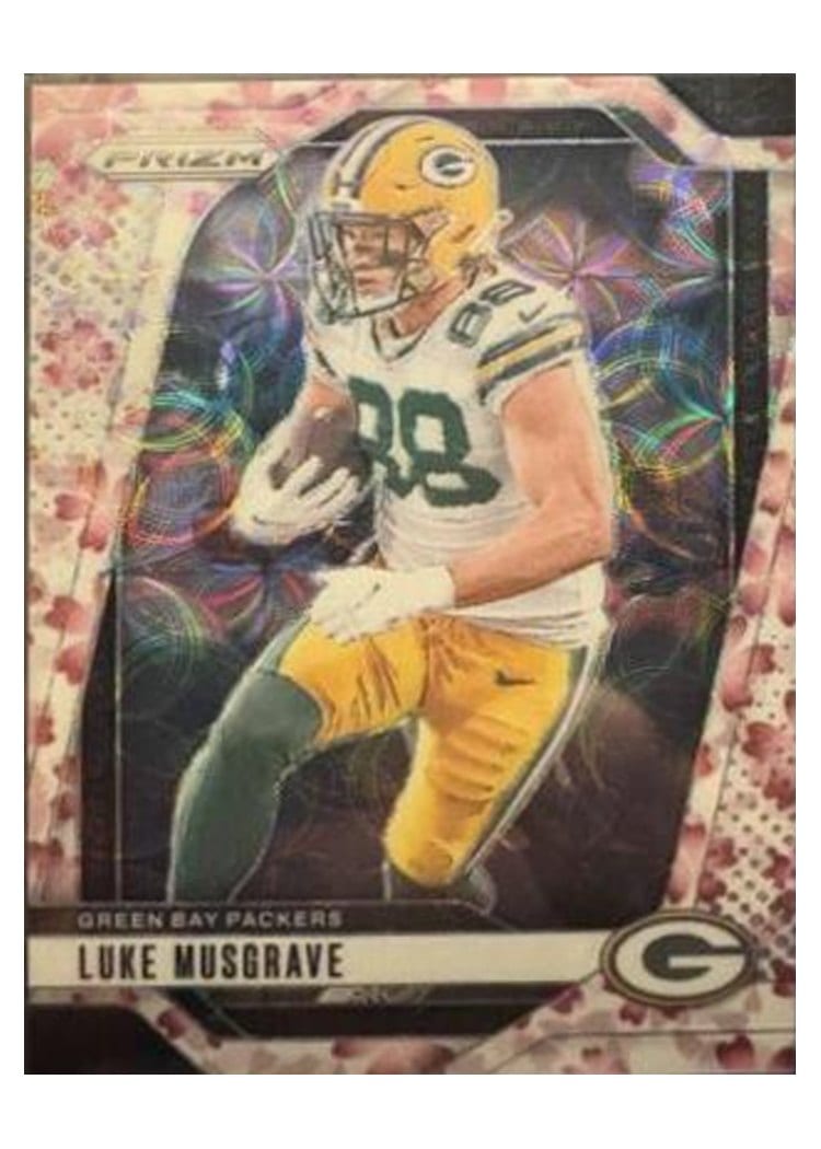 2024 Panini Prizm Base Set Luke Musgrave #105 card