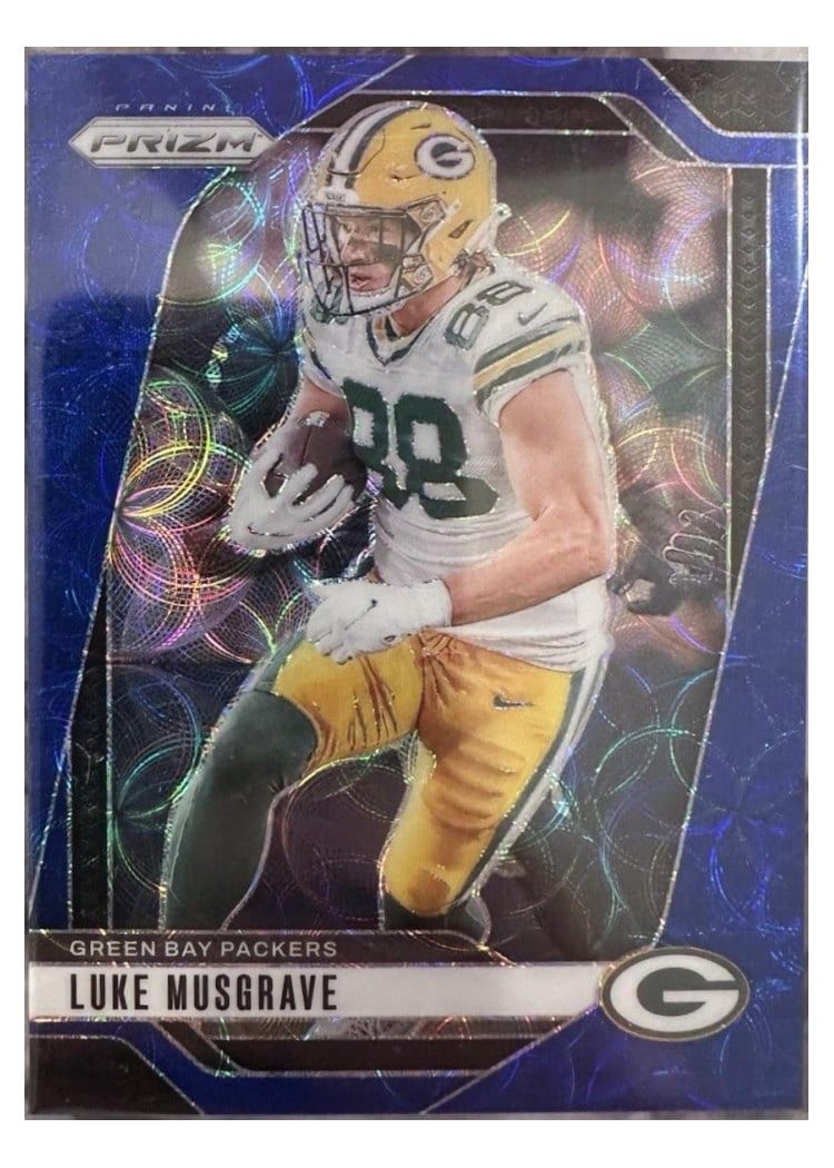 2024 Panini Prizm Base Set Luke Musgrave #105 card