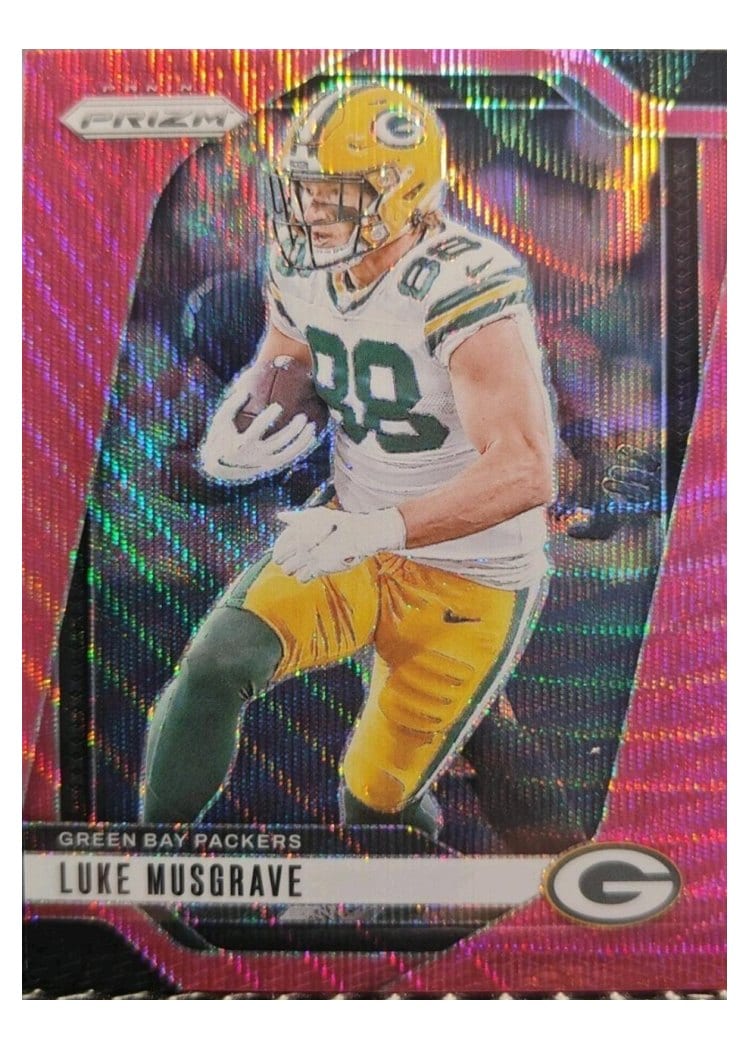 2024 Panini Prizm Base Set Luke Musgrave #105 card