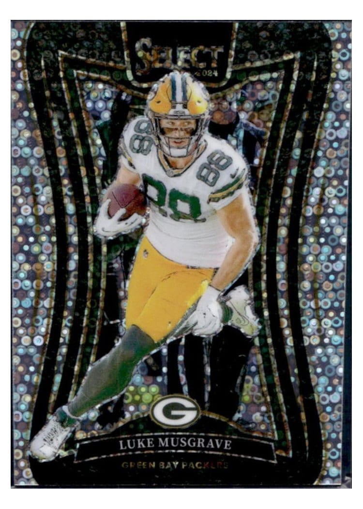 2024 Panini Select Base Set Luke Musgrave Disco Prizm #361 card
