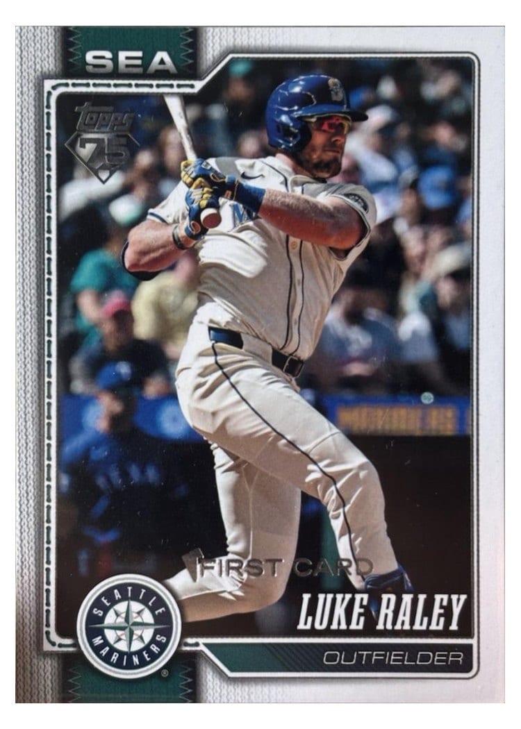 2026 Topps Base Set Luke Raley #142 card
