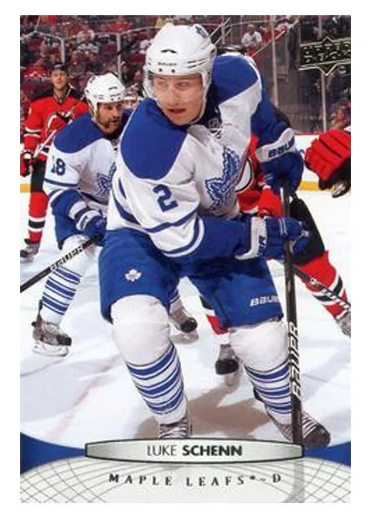 2011 Upper Deck Luke Schenn #25 card