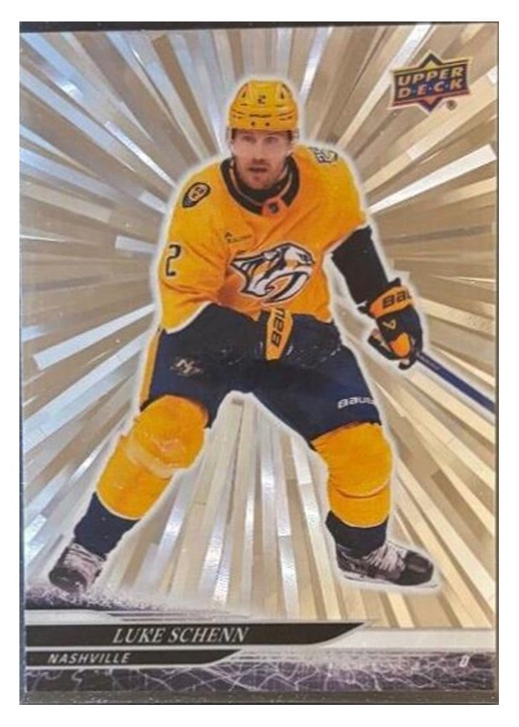 2024-25 Upper Deck Base Set Luke Schenn #347 card