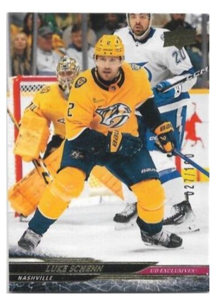 2024-25 Upper Deck Base Set Luke Schenn #347 card