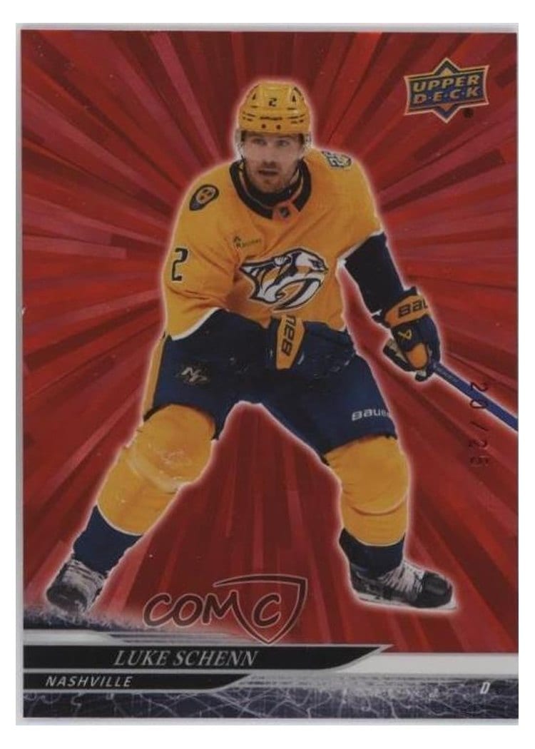 2024-25 Upper Deck Base Set Luke Schenn #347 card