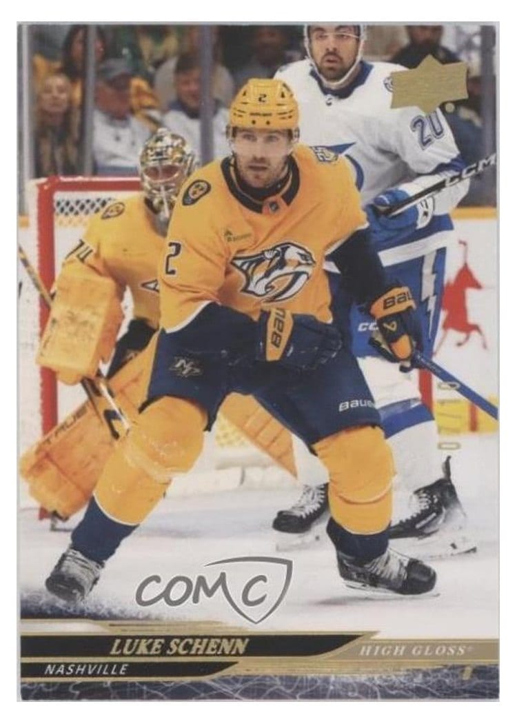2024-25 Upper Deck Base Set Luke Schenn #347 card