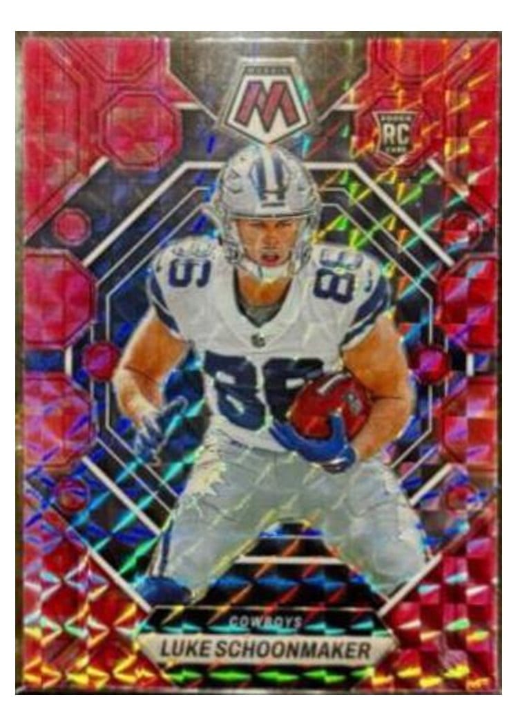 2023 Panini Mosaic Base Set Luke Schoonmaker #344 card