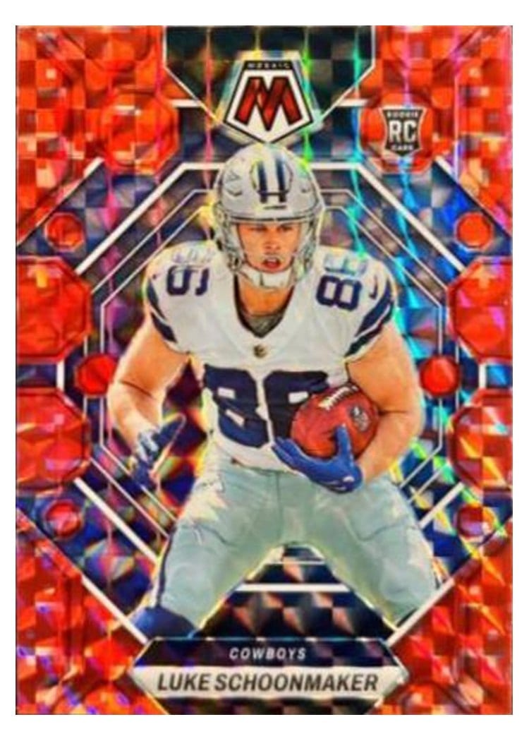 2023 Panini Mosaic Base Set Luke Schoonmaker #344 card