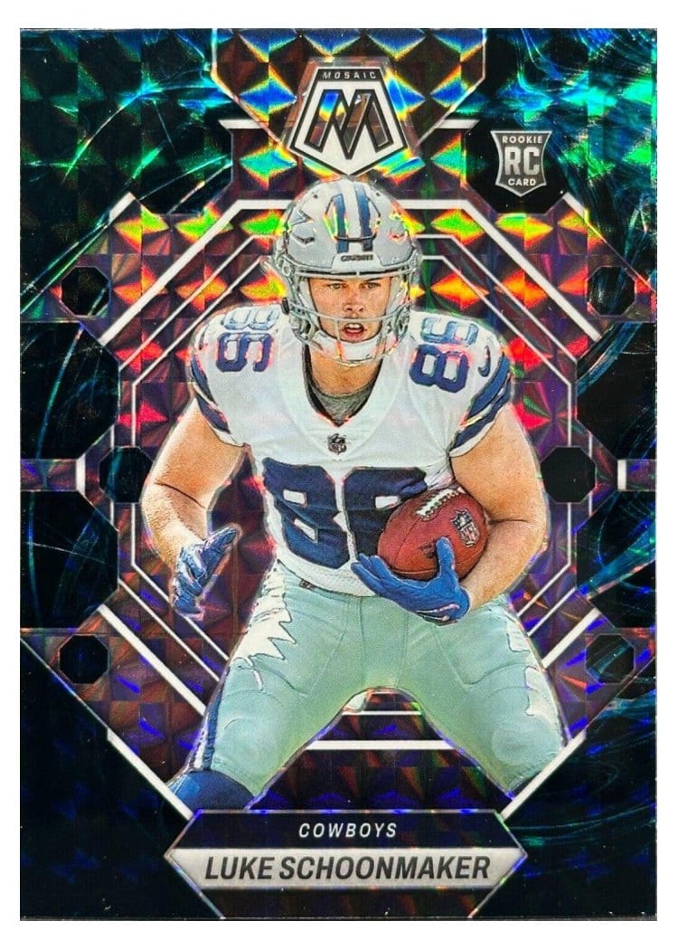 2023 Panini Mosaic Base Set Luke Schoonmaker #344 card