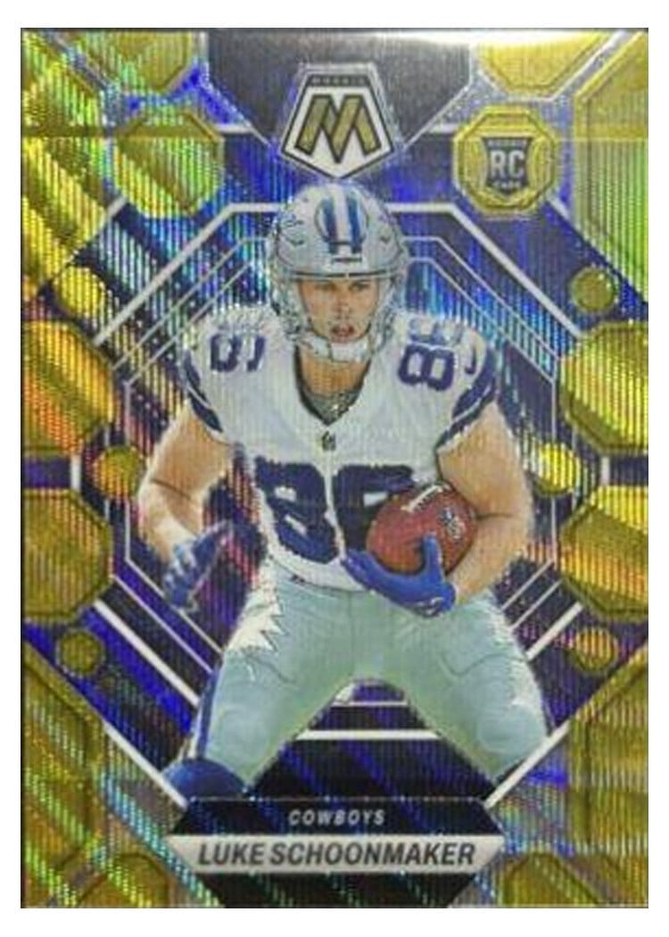 2023 Panini Mosaic Base Set Luke Schoonmaker #344 card