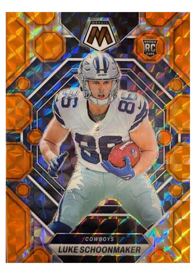2023 Panini Mosaic Base Set Luke Schoonmaker #344 card