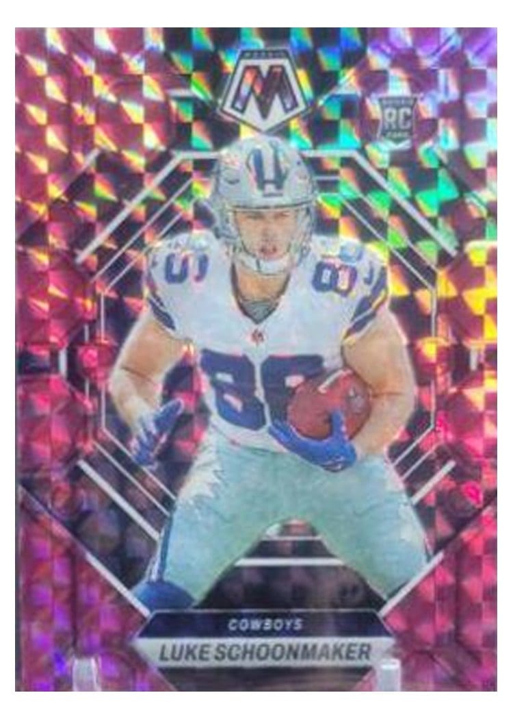 2023 Panini Mosaic Base Set Luke Schoonmaker #344 card