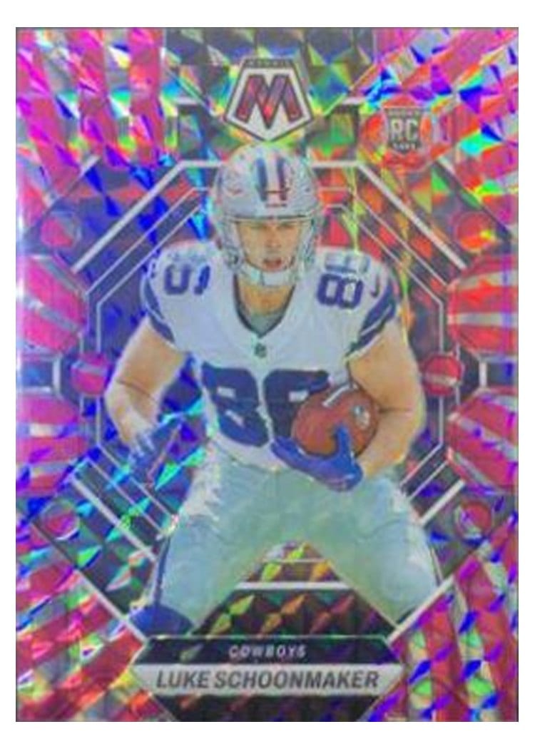 2023 Panini Mosaic Base Set Luke Schoonmaker #344 card