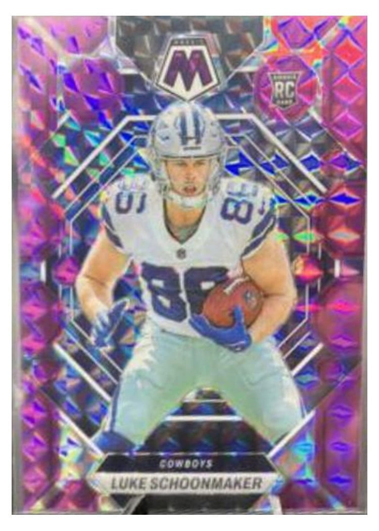 2023 Panini Mosaic Base Set Luke Schoonmaker #344 card