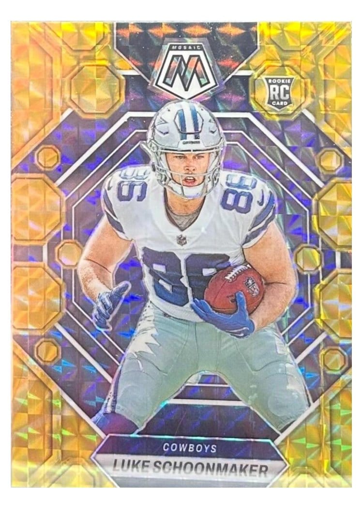 2023 Panini Mosaic Base Set Luke Schoonmaker #344 card