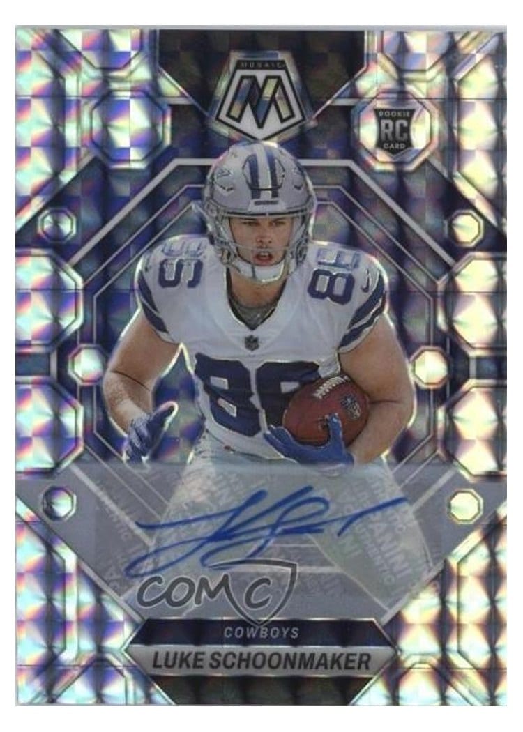 2023 Panini Mosaic Base Set Luke Schoonmaker #344 card
