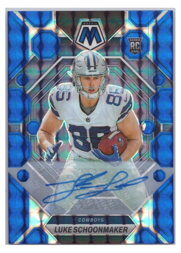2023 Panini Mosaic Base Set Luke Schoonmaker #344 card